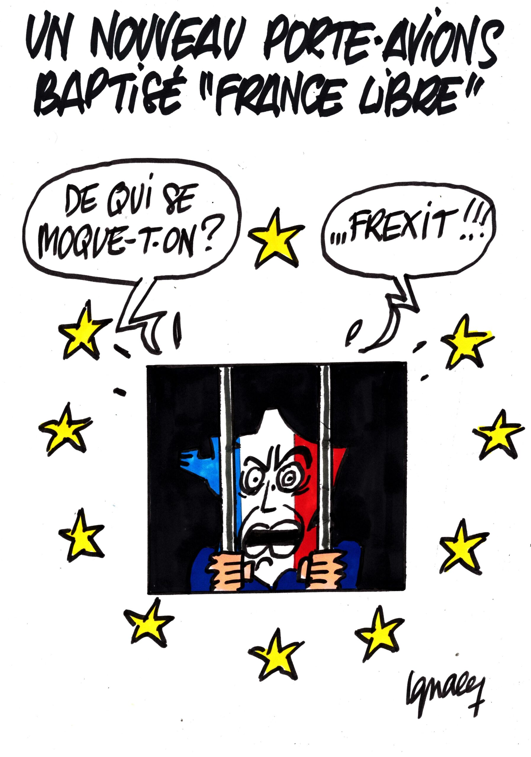 Ignace - "France libre", le nouveau porte-avions français