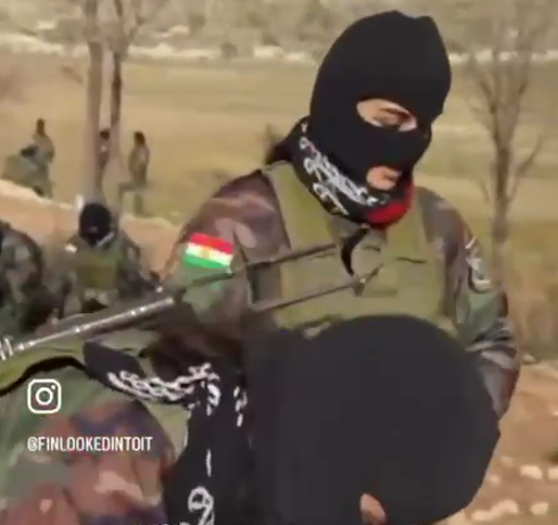 Unité féminine de combattants kurdes