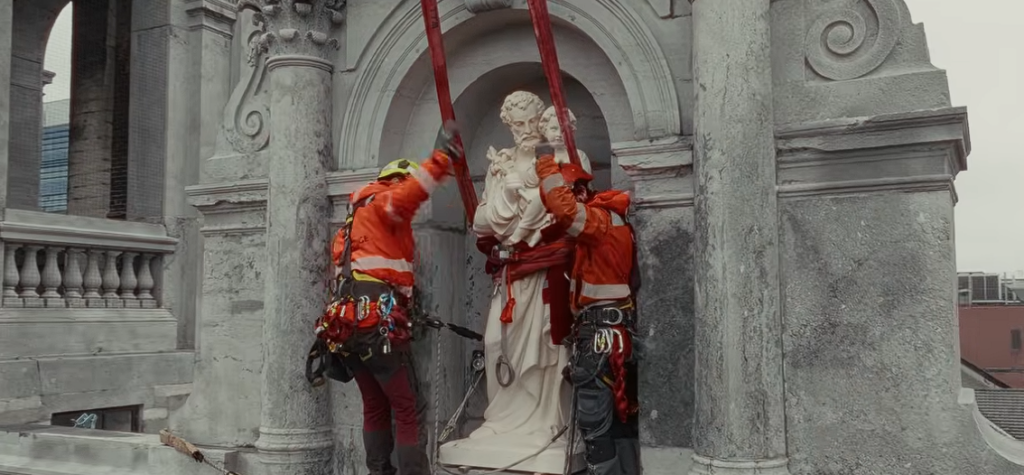 Cérémonies exceptionnelles autour de l'église St-Joseph à Bruxelles