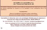 Retraite spirituelle pour messieurs et jeunes gens du 3 au 8 juillet 2026 prêchée par les pères dominicains d’Avrillé