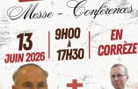 Samedi 13 juin 2026 : Journée du Christ-Roi en Corrèze de 9 H 00 à 17 H 30.