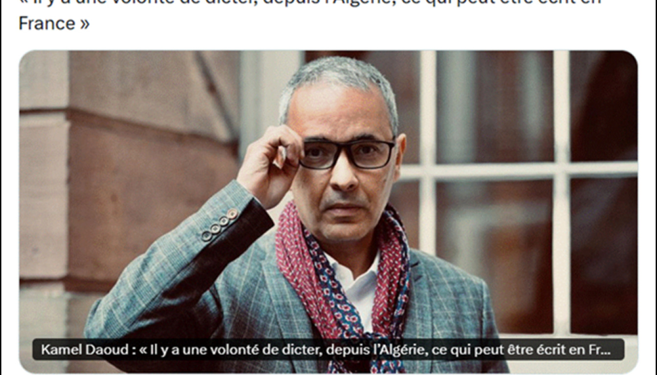Kamel Daoud condamnation Algérie | MPI