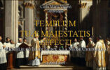 Templum Tuae Majestatis effecti – Homélie du Jeudi Saint à la messe chrismale, par Mgr Carlo Maria Viganò, archevêque.