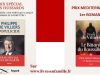 Philippe de Villiers et Jacques de Villiers : des prix littéraires !