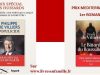 Philippe de Villiers et Jacques de Villiers : des prix littéraires !
