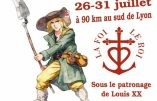 Camp chouan 2026 du 26 au 31 juillet 2026 à 90 km au sud de Lyon.