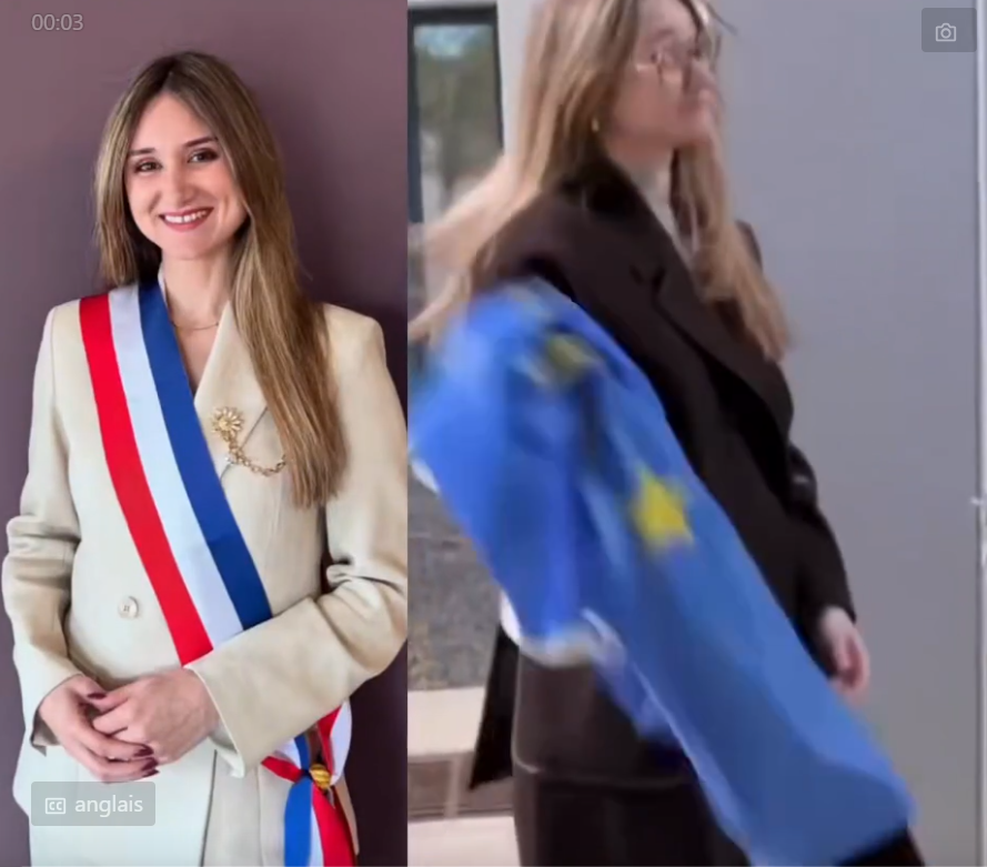 Le nouveau maire de Canohès retire le drapeau européen de la Mairie