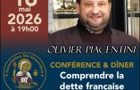 Samedi 16 mai : conférence-dîner avec Olivier PIACENTINI, organisé par l’Association Sainte Geneviève.
