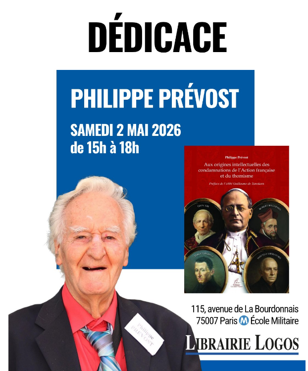 Philippe Prévost dédicacera à Paris ce 2 mai