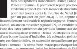 Image : capture d'écran d'un article public de L'Humanité du 20 avril 2026.