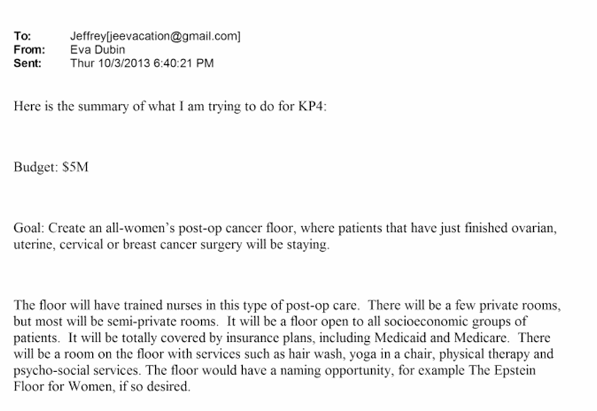 Epstein et le Dr Dubin