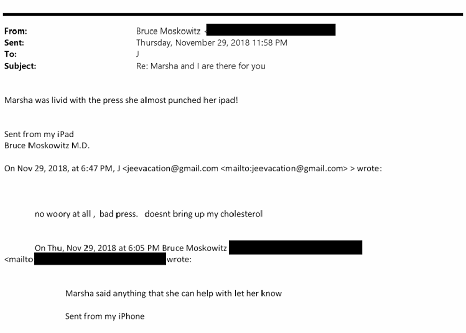 Epstein et les médecins