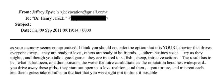 Affaire Epstein : Henry Jarecki, le cruel psychiatre milliardaire