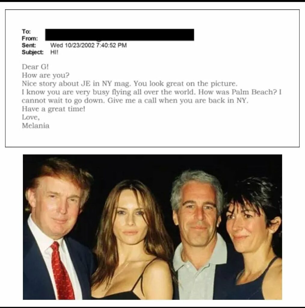 Melania Trump nie l'évidence de ses liens avec Epstein et Ghislaine Maxwell