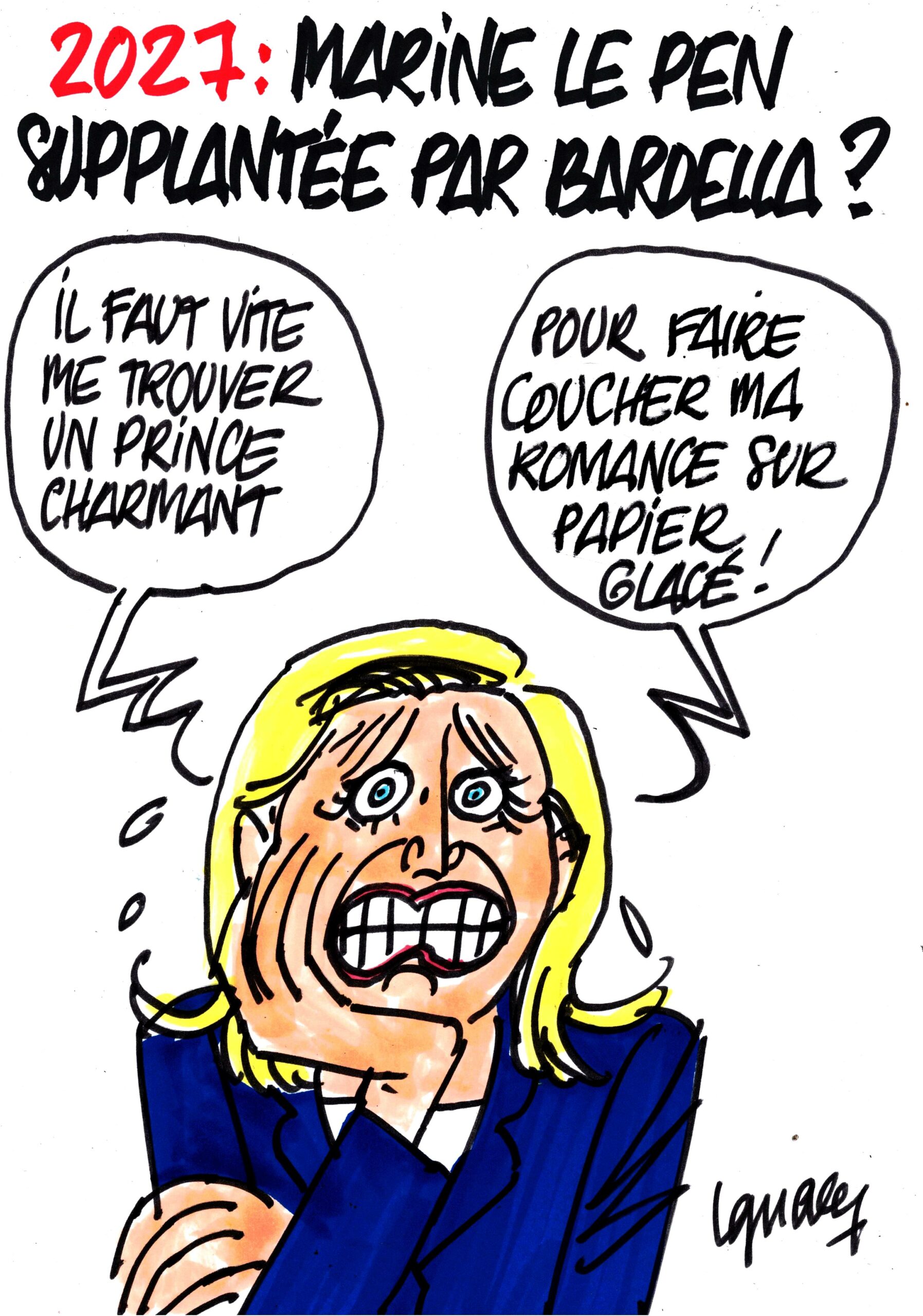 Ignace - Marine Le Pen supplantée par Bardella ?