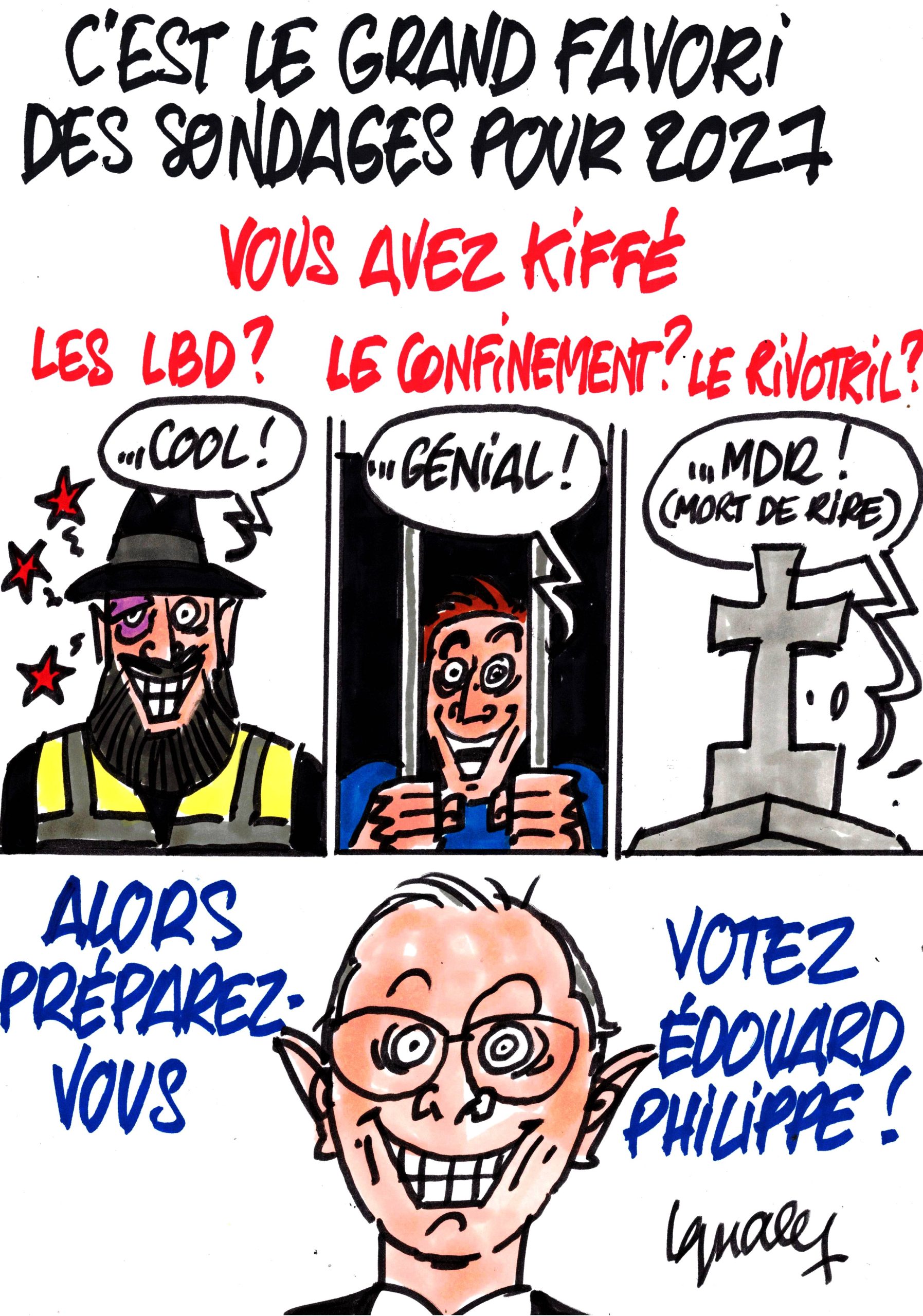 Ignace - Les sondages l'élisent à l'Élysée