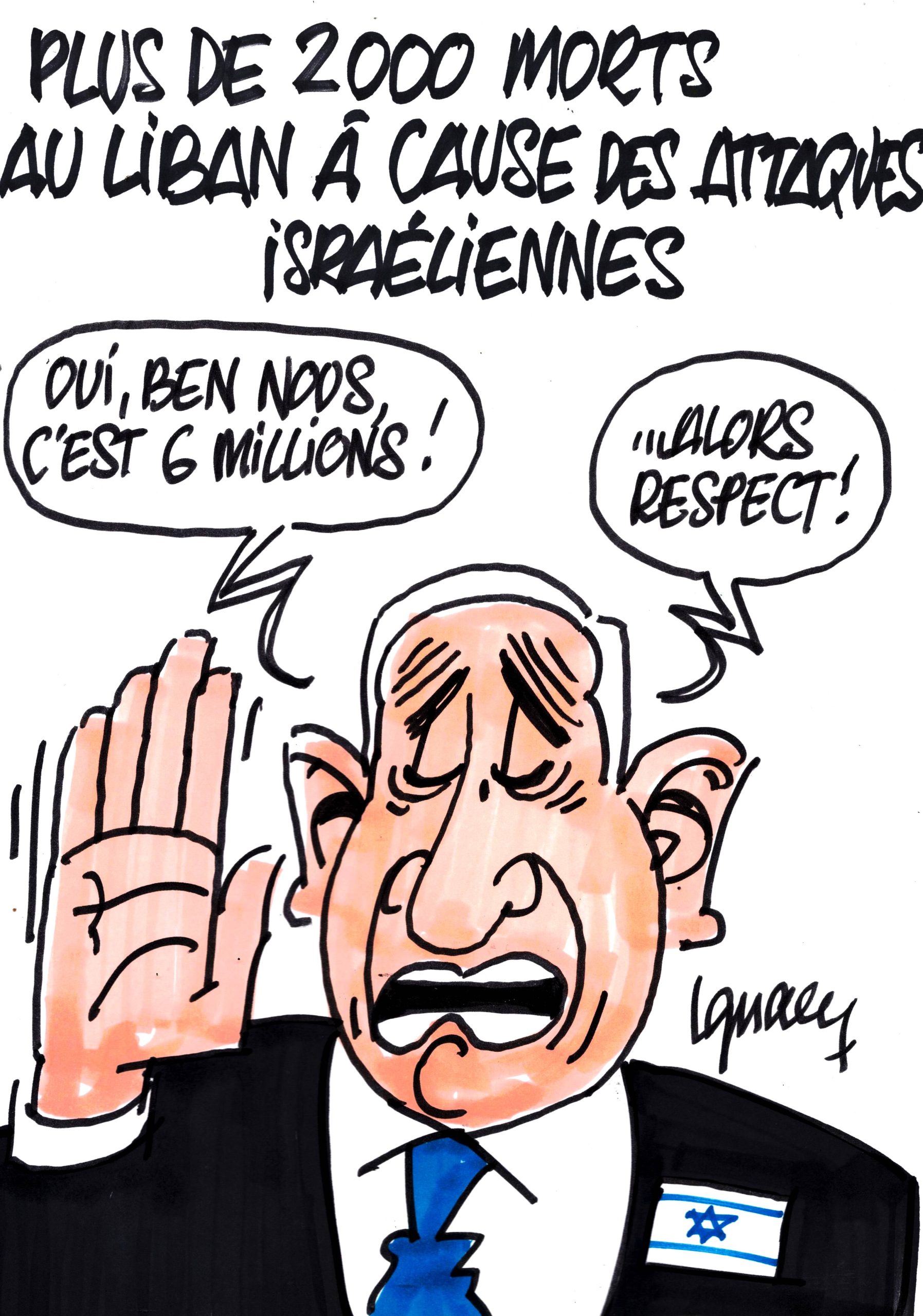 Ignace - Plus de 2000 victimes libanaises des attaques israéliennes