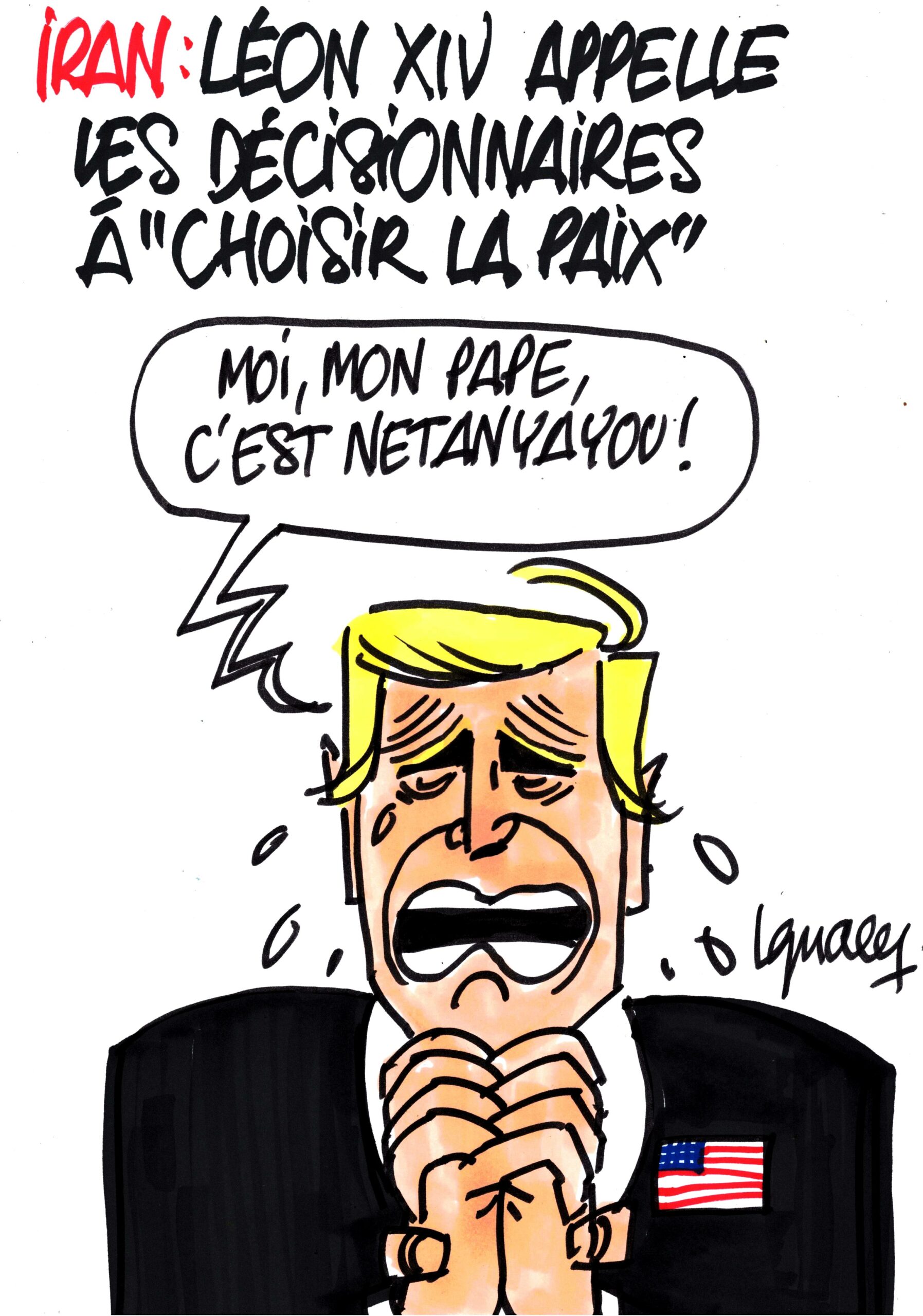 Ignace - Léon XIV appelle à la paix