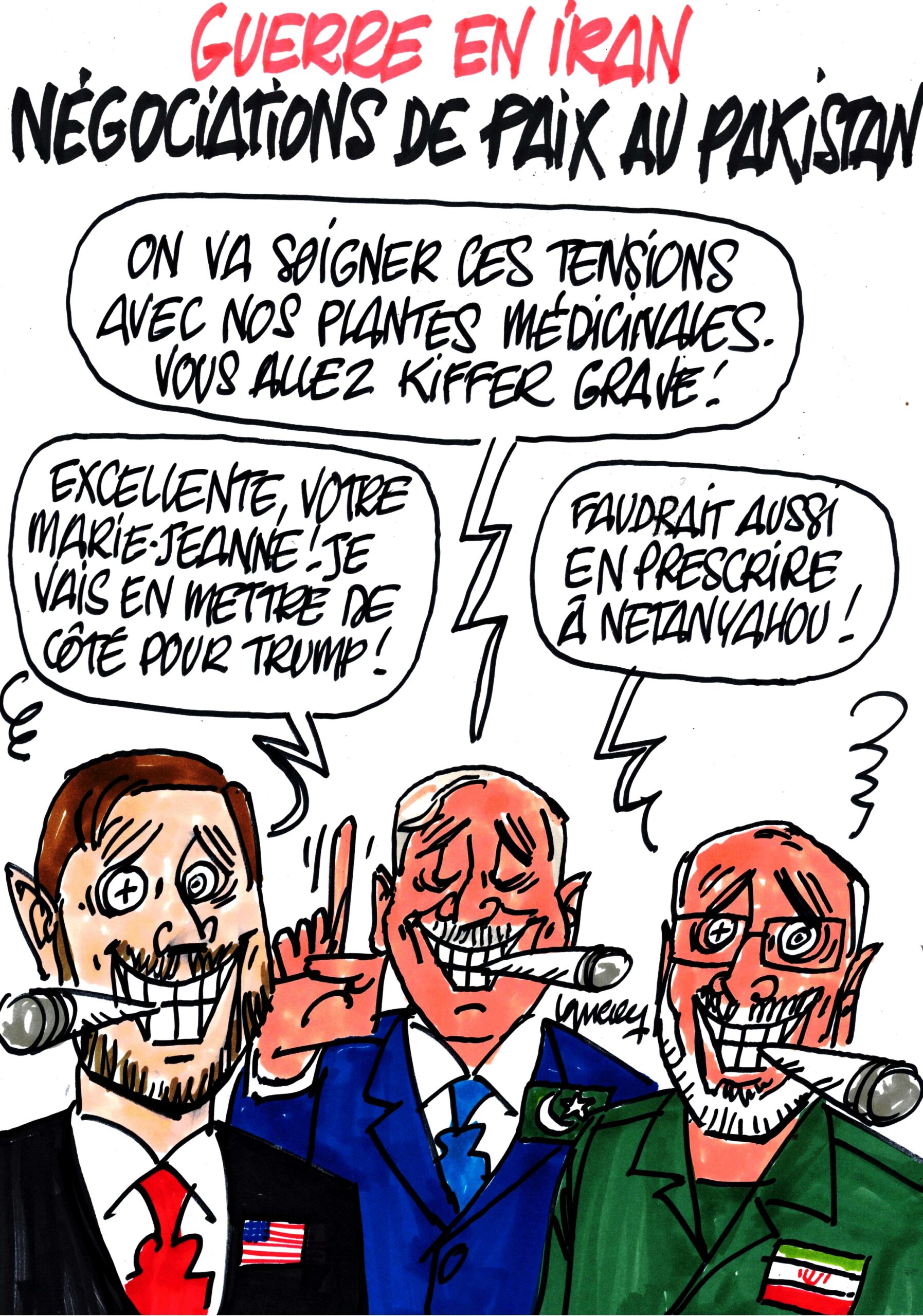 Ignace - Négociations de paix au Pakistan