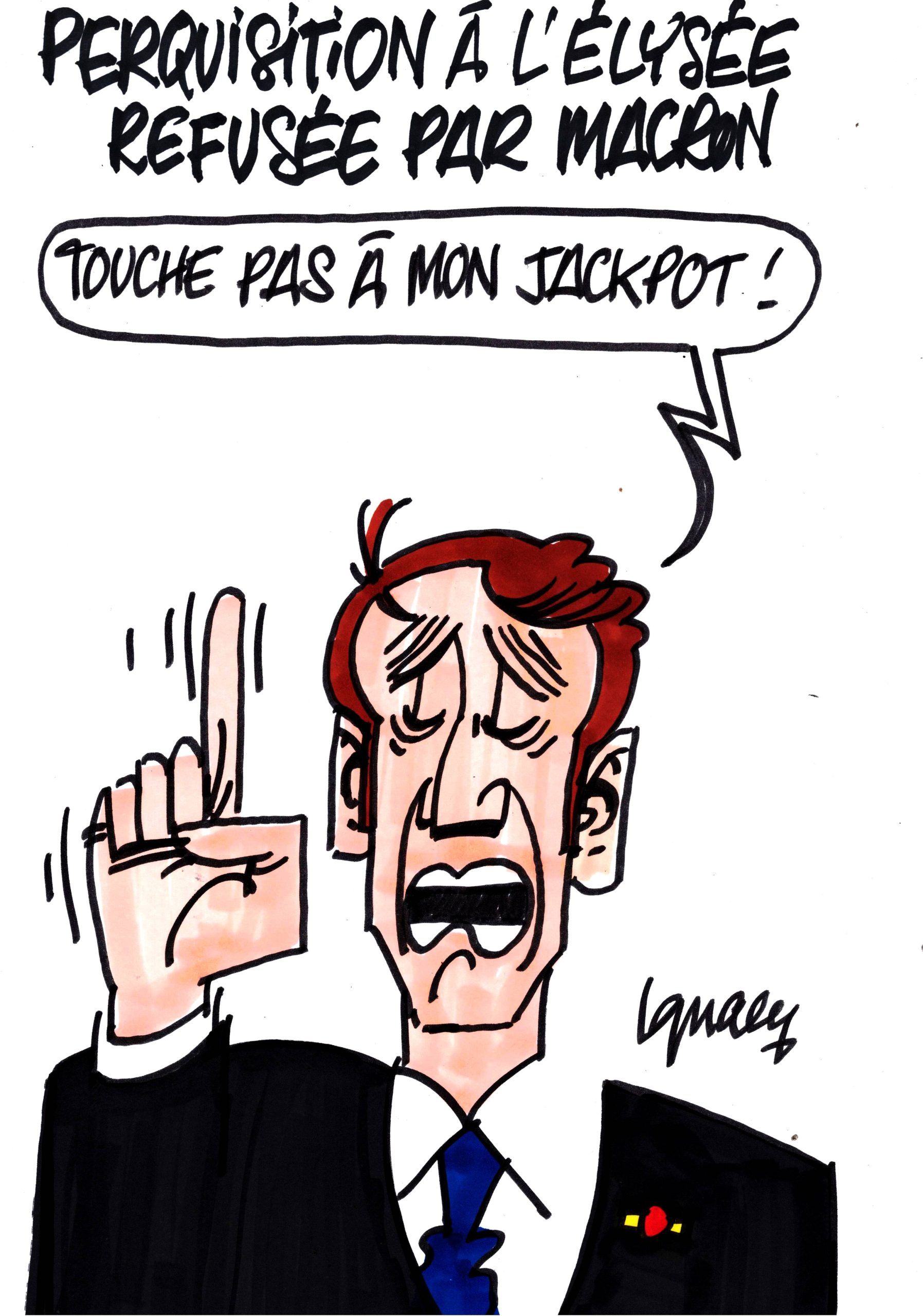 Ignace - Perquisition à l'Élysée interdite par Macron