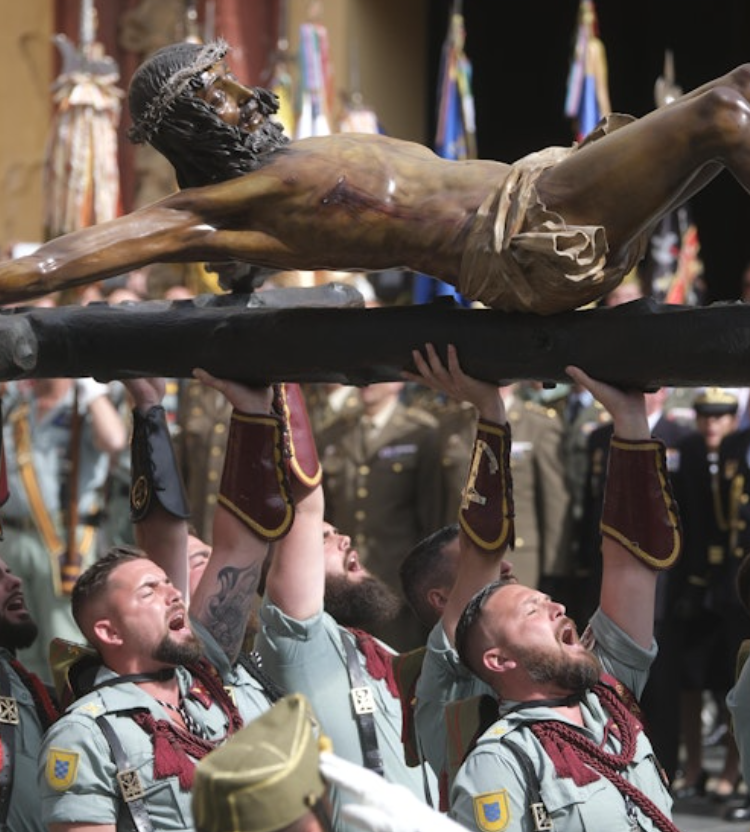 La Légion espagnole célèbre la Semaine Sainte