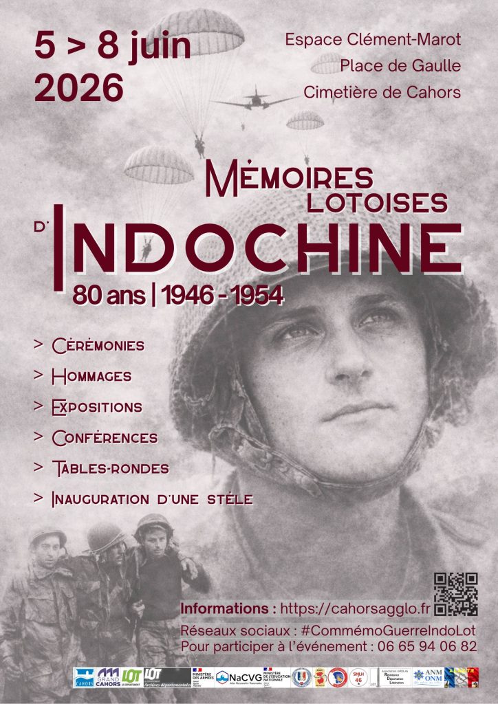 Mémoires Lotoises d’Indochine 1946-1954 : 80 ans déjà