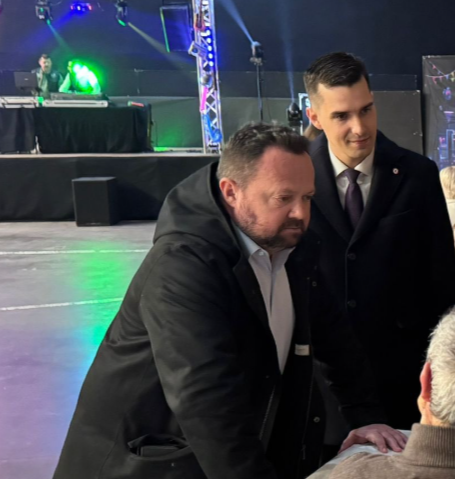 Bruno Bilde et Dany Paiva