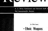 Des armes raciales déjà évoquées en 1970 dans la plus prestigieuse revue de l’US Army