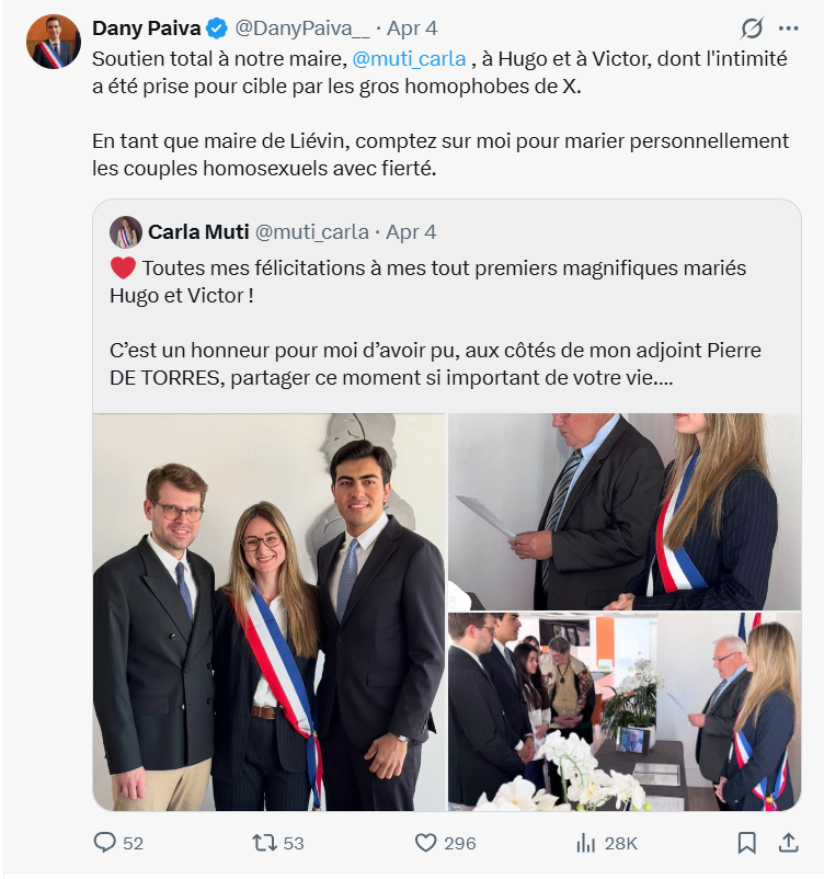 maires RN pro-mariage homosexuel
