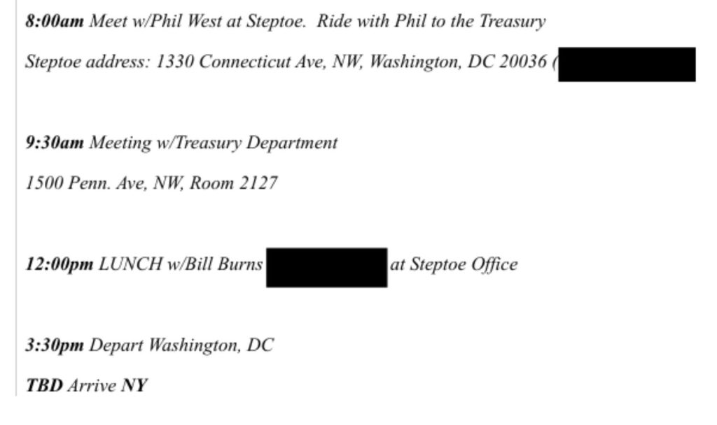 Epstein a conseillé le Trésor américain sur la cryptomonnaie