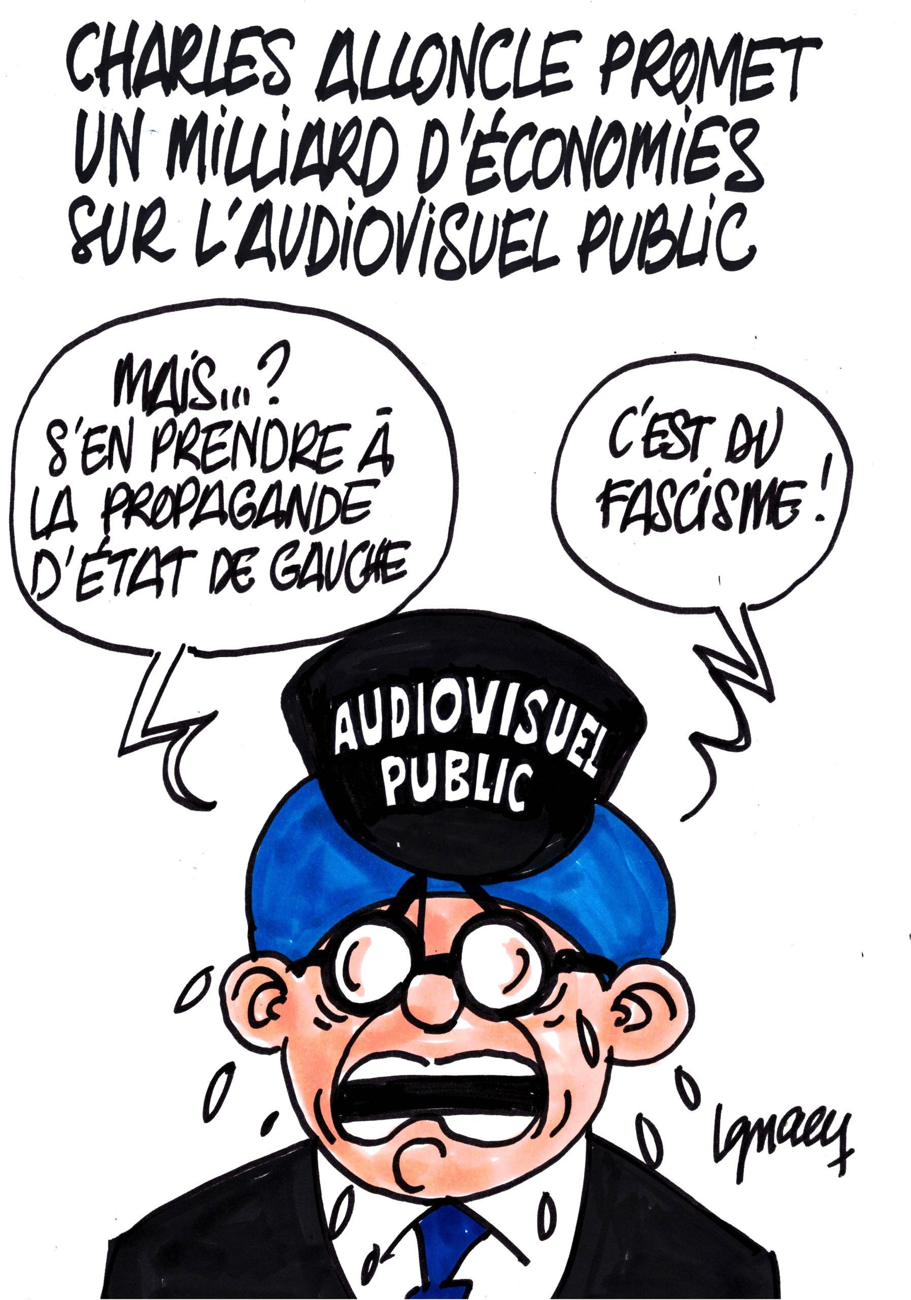 Ignace - Des économies sur l'audiovisuel public