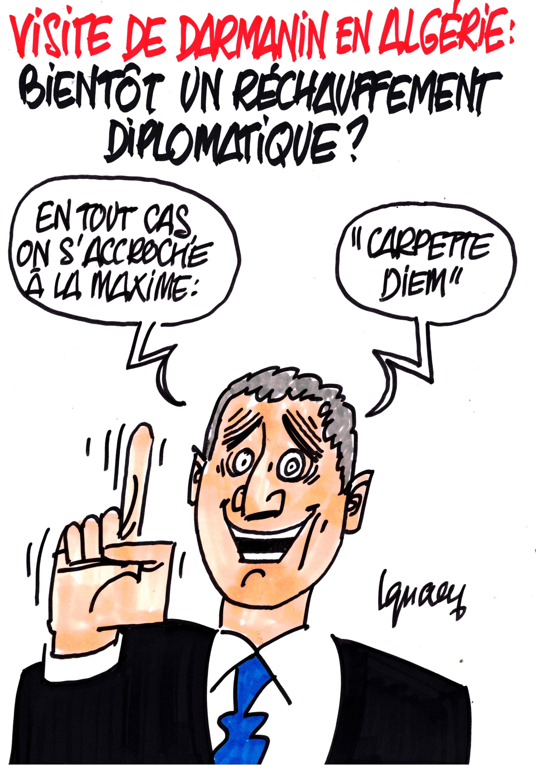 Ignace - Bientôt un réchauffement diplomatique avec l'Algérie