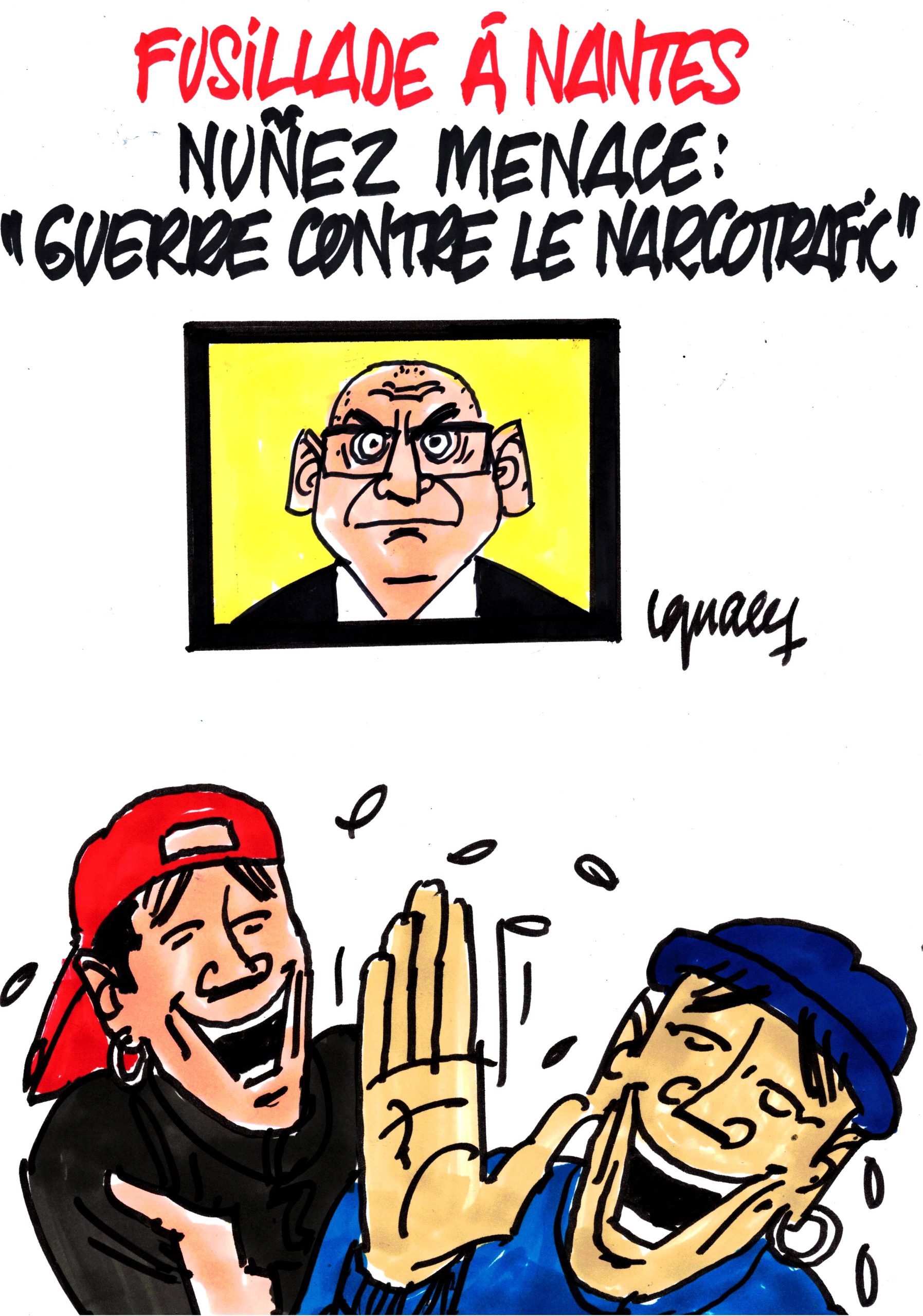 Ignace - Nunez en guerre contre le narcotrafic