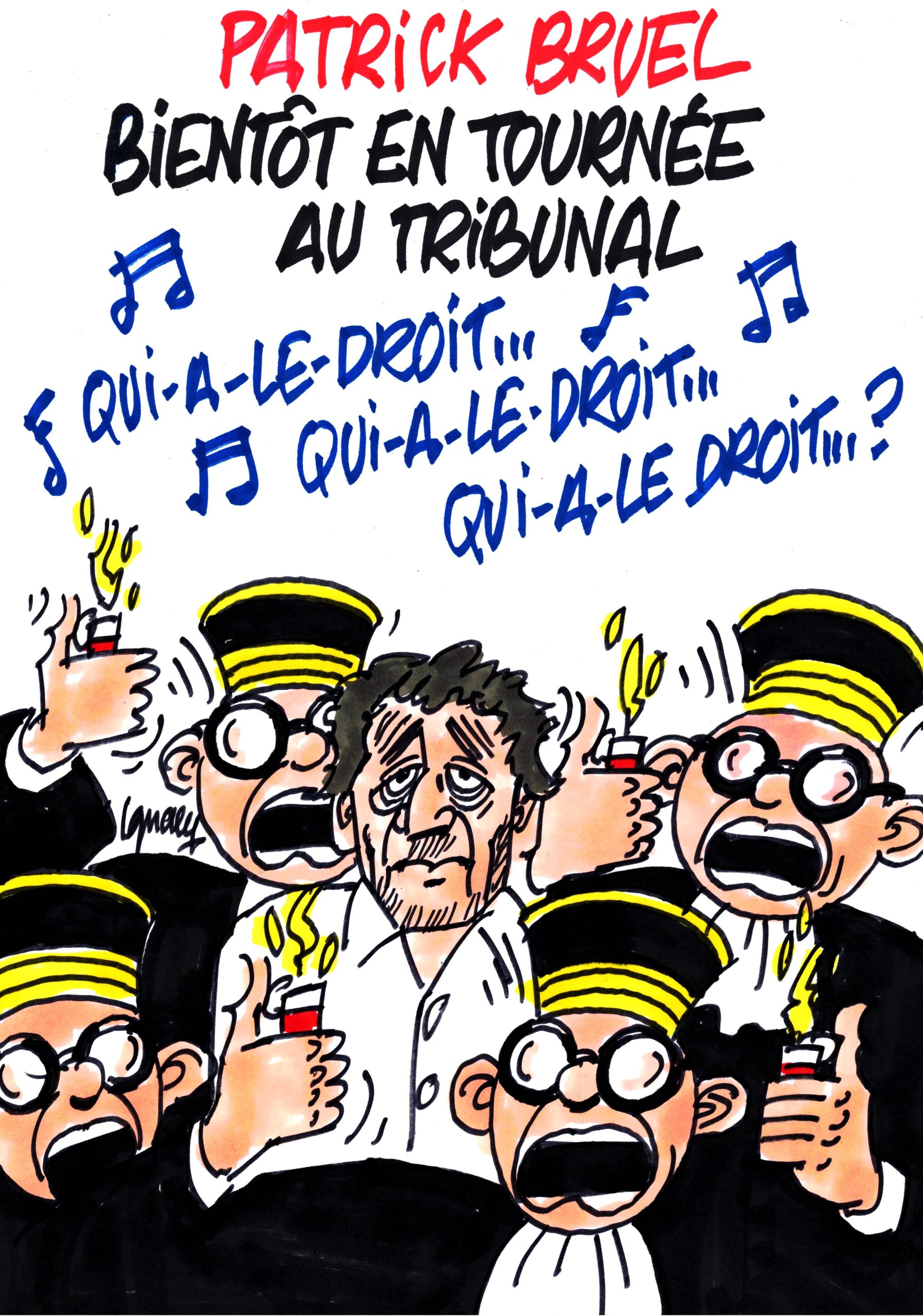 Ignace - Patrick Bruel bientôt en tournée au Tribunal
