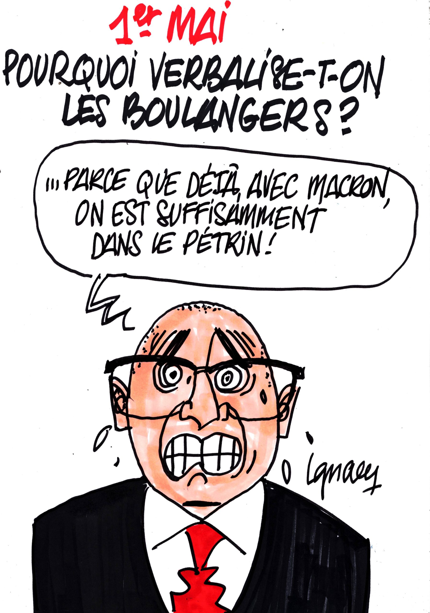 Ignace - Boulangers verbalisés le 1er mai