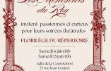 La Compagnie Les Ménestrels du Roy est fière de vous inviter à son gala théâtral de fin d’année les samedis 6 et 13 juin à 16 H 00 à Paris.