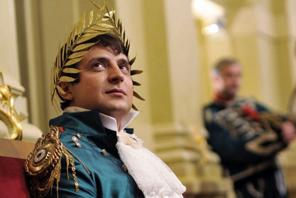 Zelensky en Bonaparte