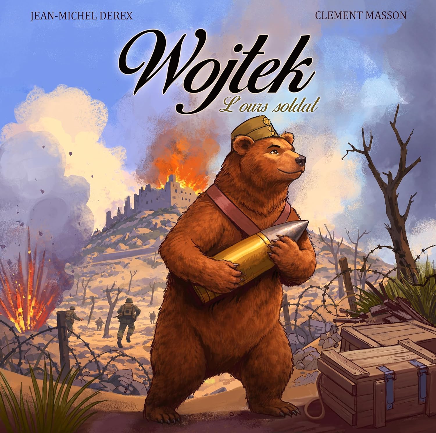 La véritable histoire de Wojtek l&rsquo;ours soldat pendant la Seconde Guerre mondiale