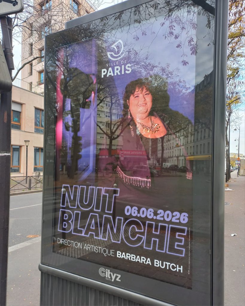 Barbara Butch, directrice artistique de la Nuit Blanche à Paris, y compris dans des églises