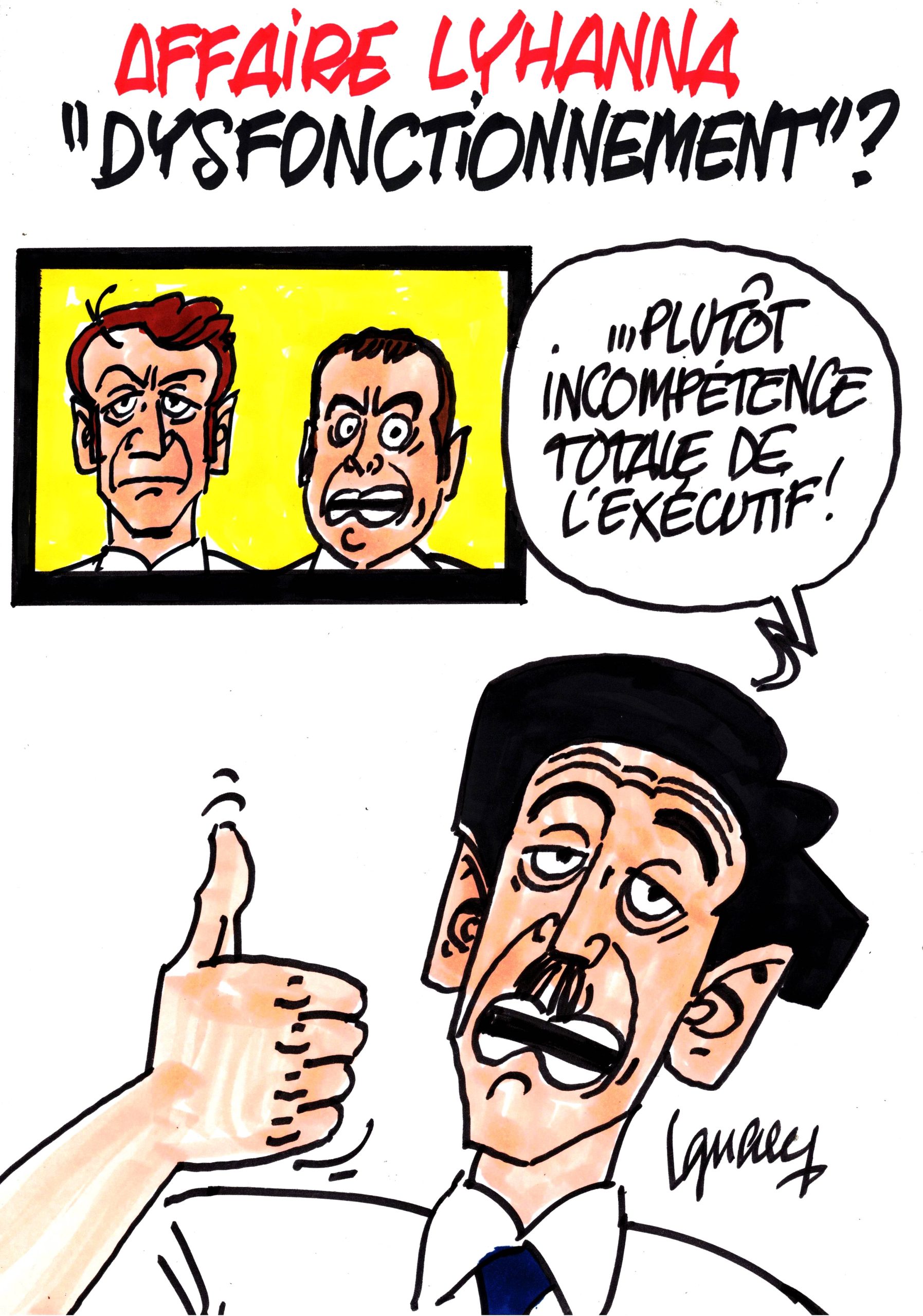 Ignace - Affaire Lyhanna : "dysfonctionnement" ?