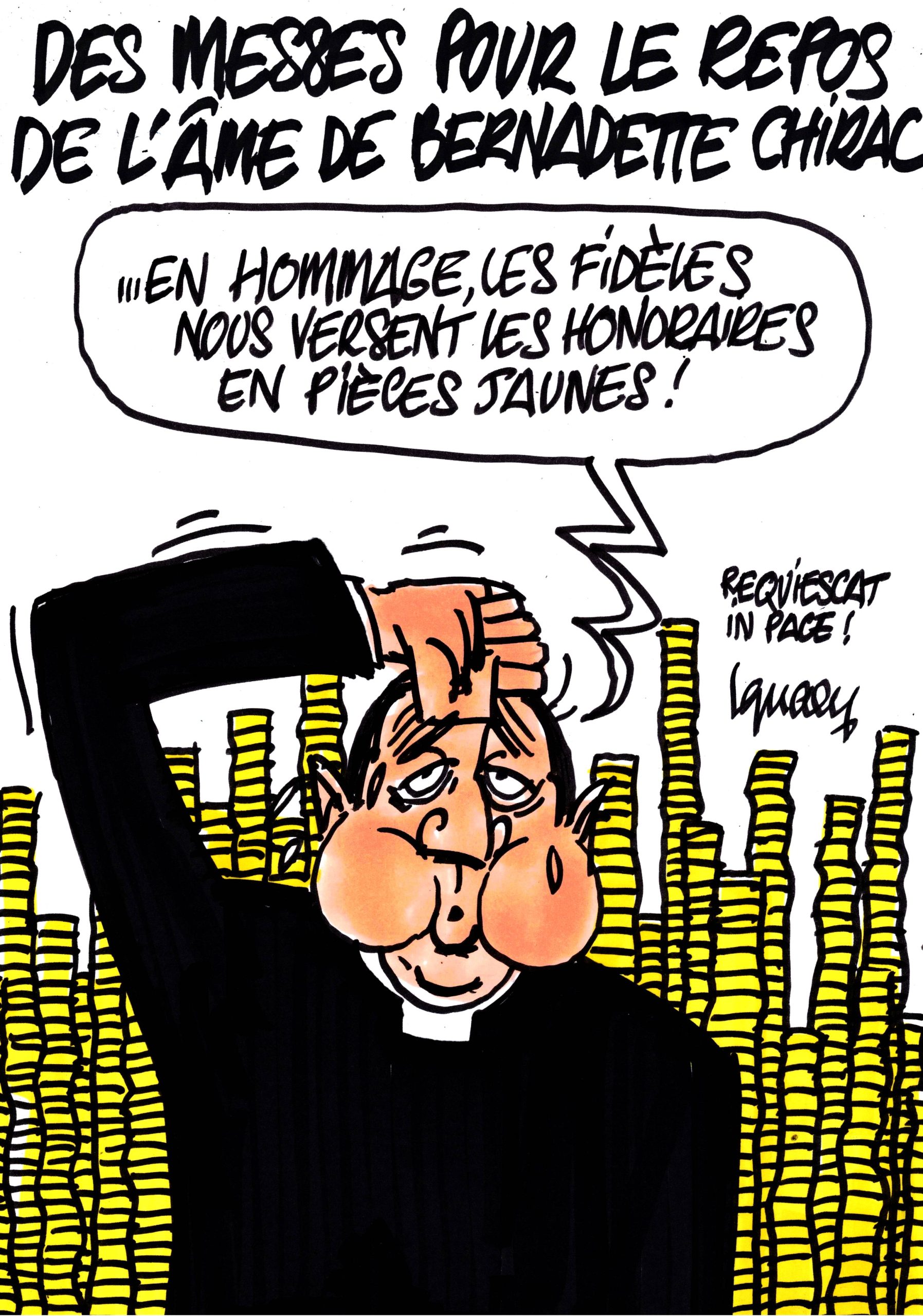Ignace - Des messes pour Bernadette Chirac
