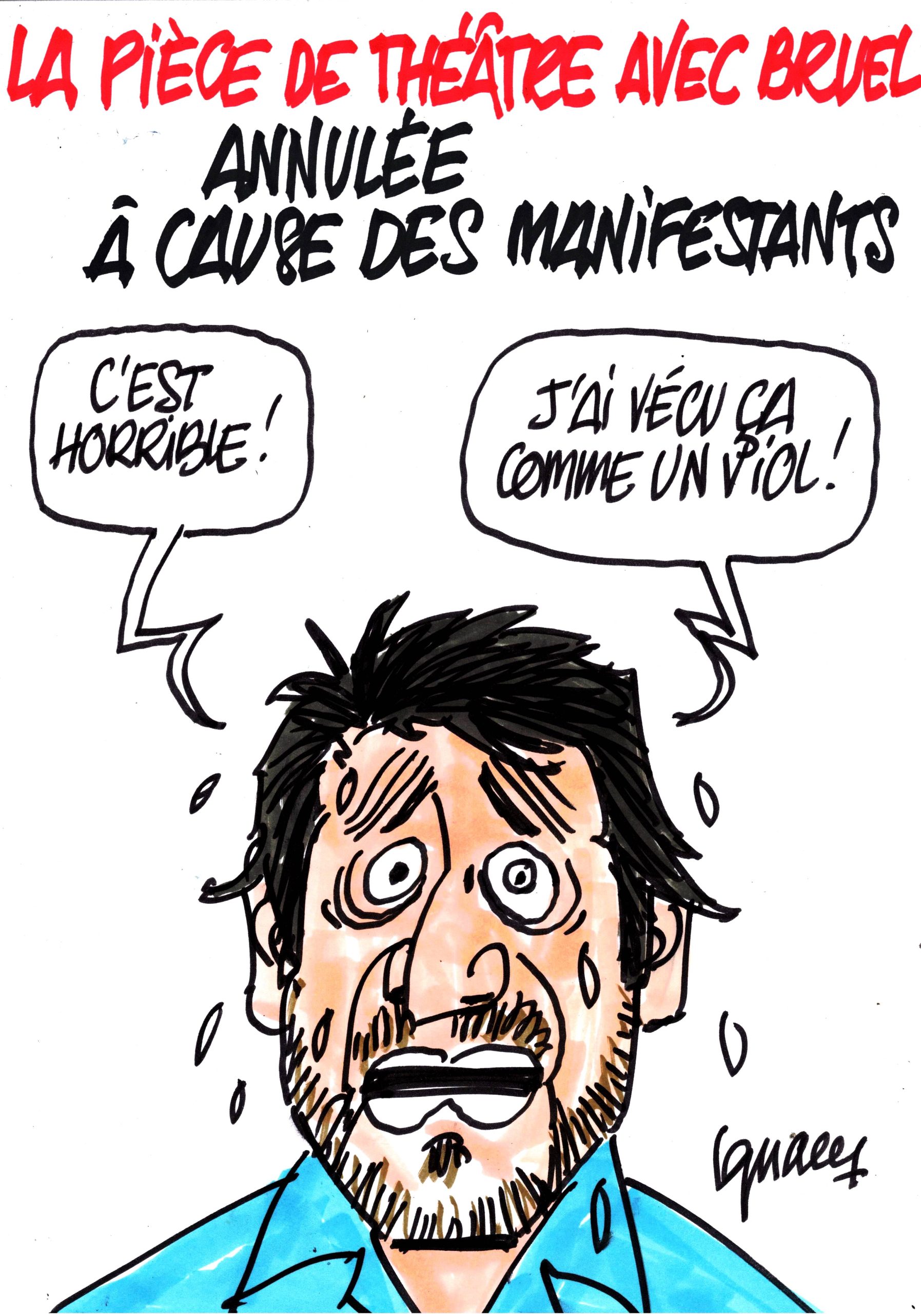 Ignace - La pièce de théâtre avec Bruel annulée