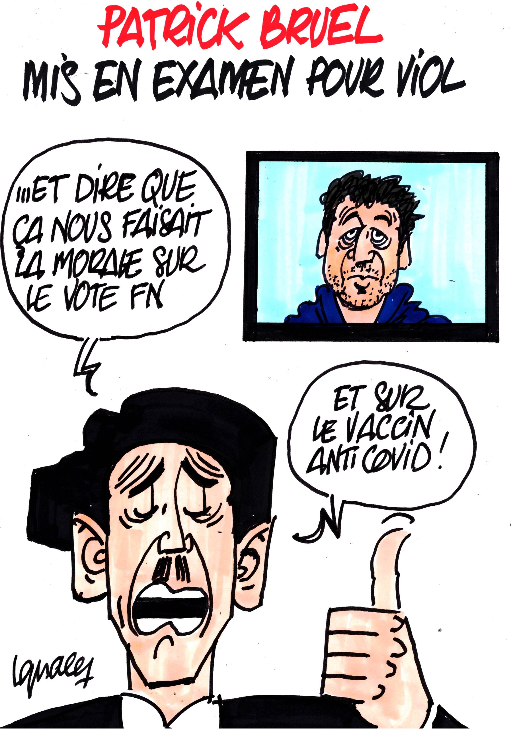 Ignace - Bruel mis en examen pour viol