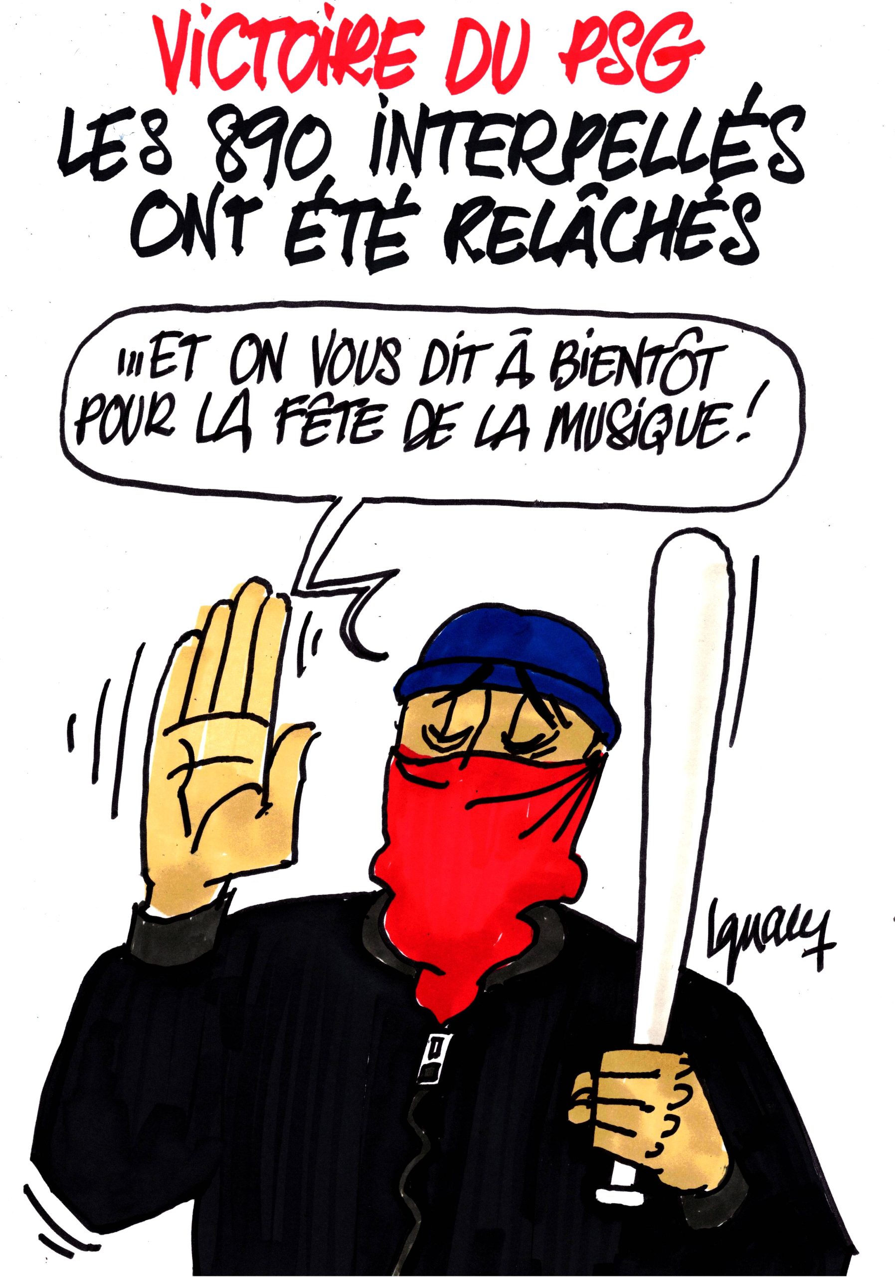 Ignace - Les 890 interpellés relâchés