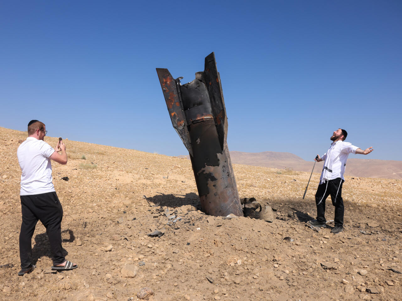 7 juin 2026 - L'Iran a tiré une trentaine de missiles sur Israël
