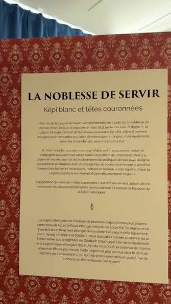 Exposition : Légion et Noblesse de servir