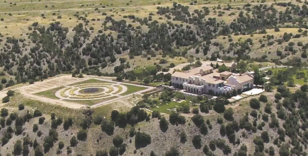 Le ranch Zorro lorsqu'il appartenait à Epstein