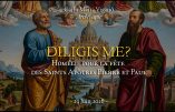 Diligis me ? Homélie de Mgr Carlo Maria Viganò, archevêque, en la fête des Saints Apôtres Pierre et Paul.