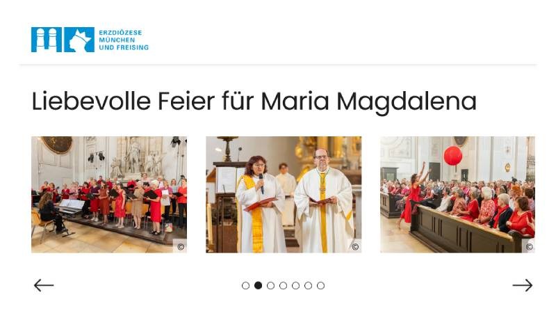 Munich : « sermon dialogué » entre Mgr Bischof et une femme malgré l'interdiction de Rome
