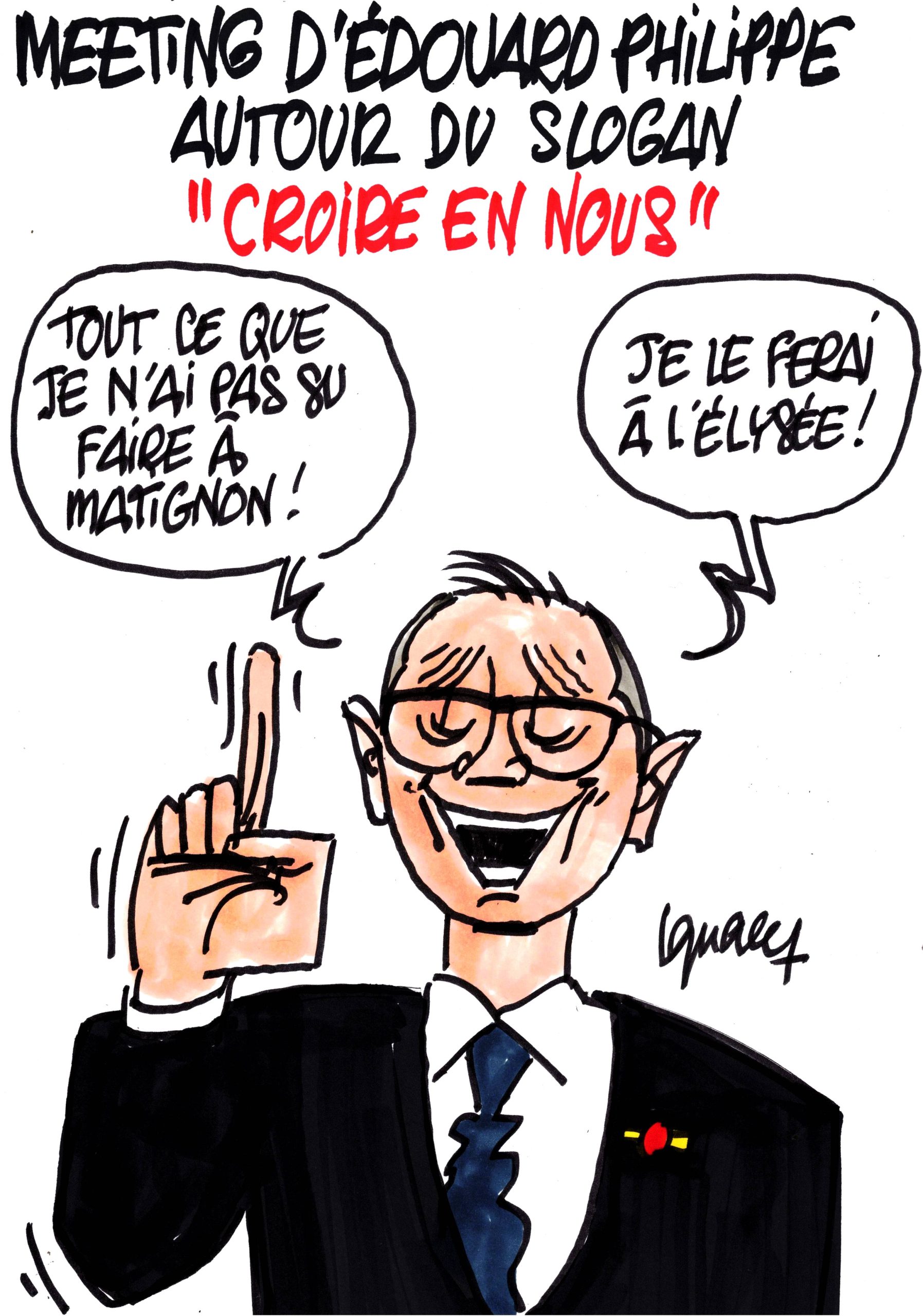 Ignace - Grand meeting d'Édouard Philippe